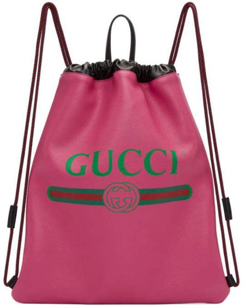 gucci pink drawstring bag|gucci handbags drawstring.